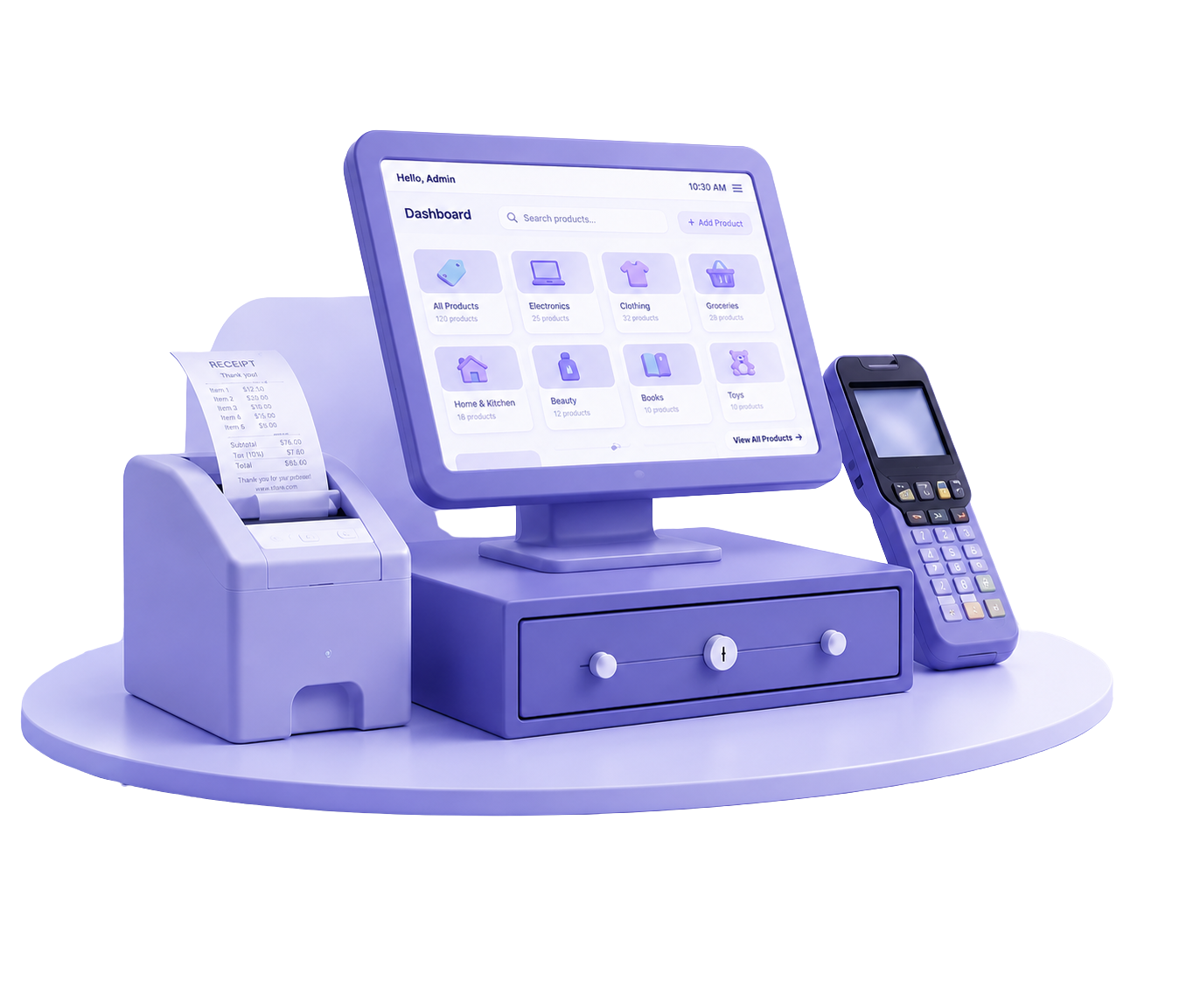 POS System Illustration